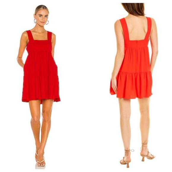 REVOLVE x AMANDA UPRICHARD Women’s Red Mitzi Mini Dress - Picture 1 of 10